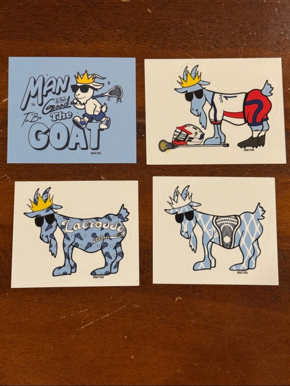 GOAT USA Stickers